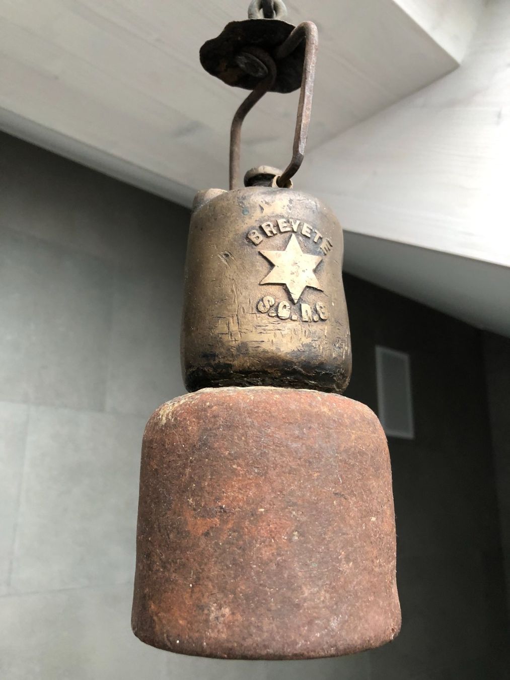 SBB/CFF/FFS Lampade: Alte Karbidlampe, ca. 1900 – Usato da Siebnen venduto da Trans-Am 4