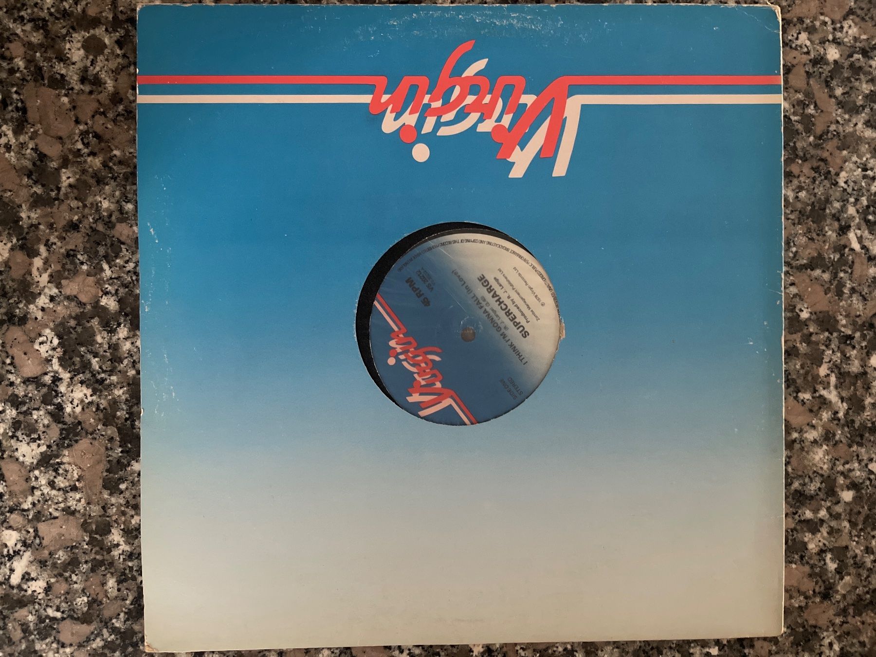 Dischi in vinile: S1833/Supercharge - I Think I'm Gonna Fall – Usato da Frutigen venduto da Philippe_jsp 1