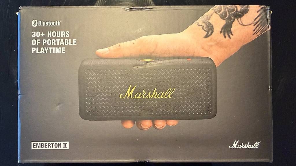 Casse acustiche: Marshall Emberton II Bluetooth Lautsprecher - Neu  – Usato da Zug venduto da Inthelux 4