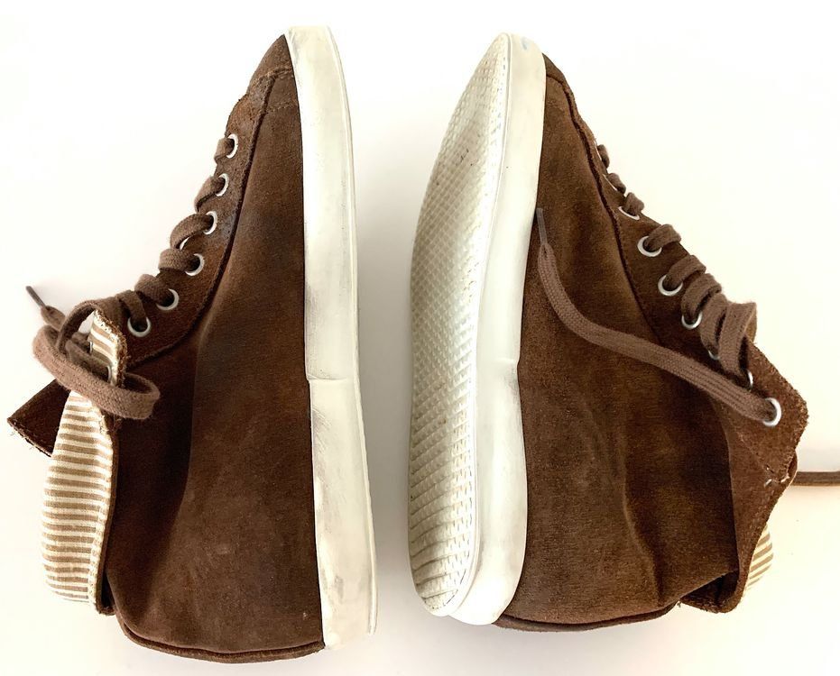 Scarpe da uomo: Chaussures daim cuir made in ITALY – Usato da Orsieres venduto da IndianaJones50a 4