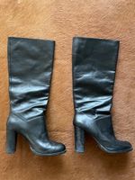 Lederstiefel schwarz Grösse 41 gebraucht praktisch neuwertig