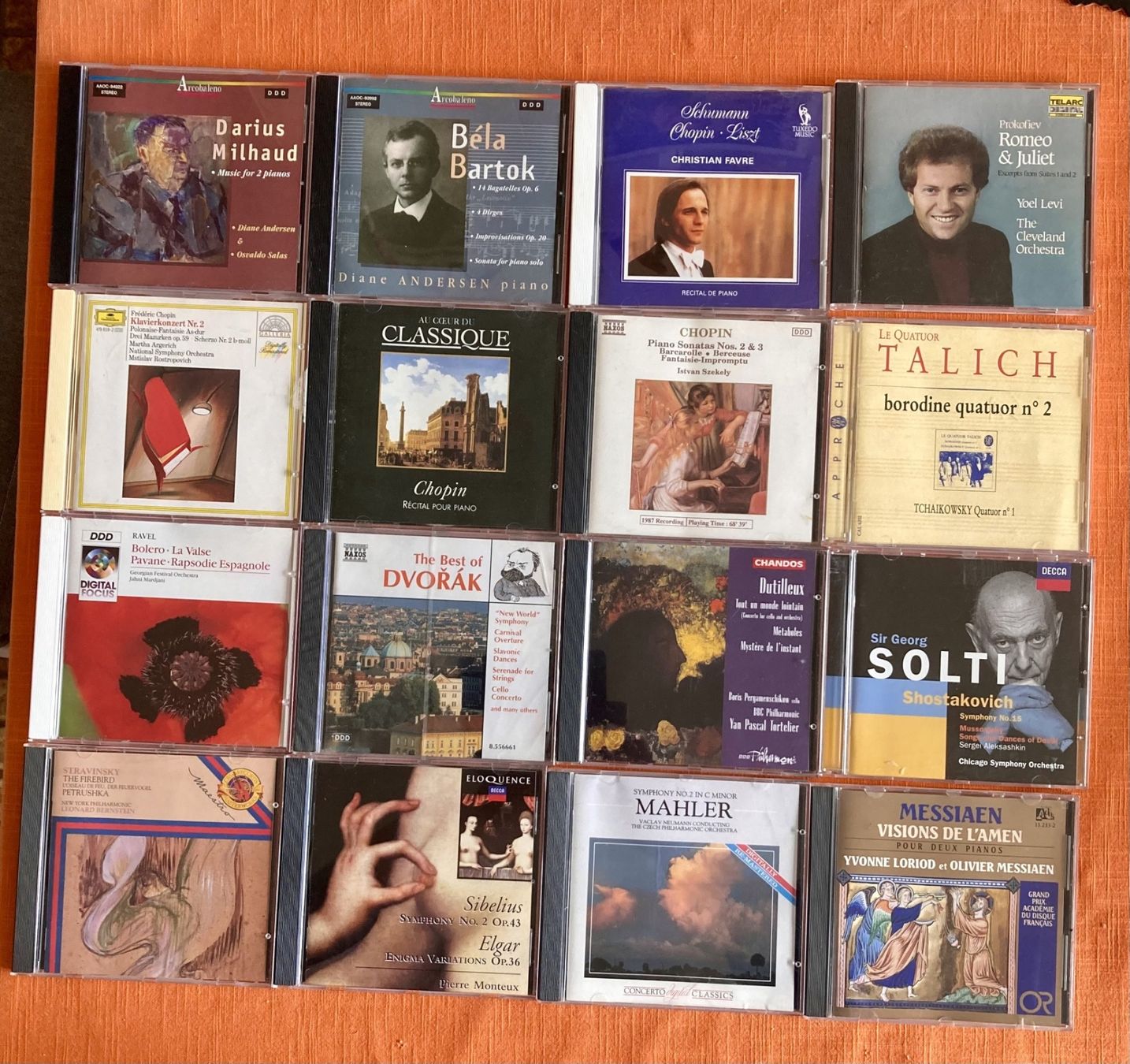 CD: Lot de 16 CD musique classique – Usato da Neuchâtel venduto da Rougesky