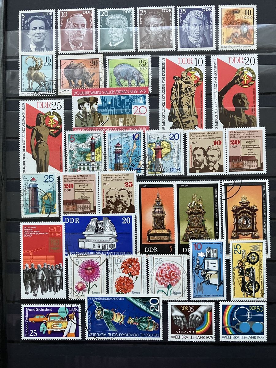 Tutti i francobolli: Deutschland DDR 6s 1973-76 – Usato da Cham venduto da Diablo1232 4