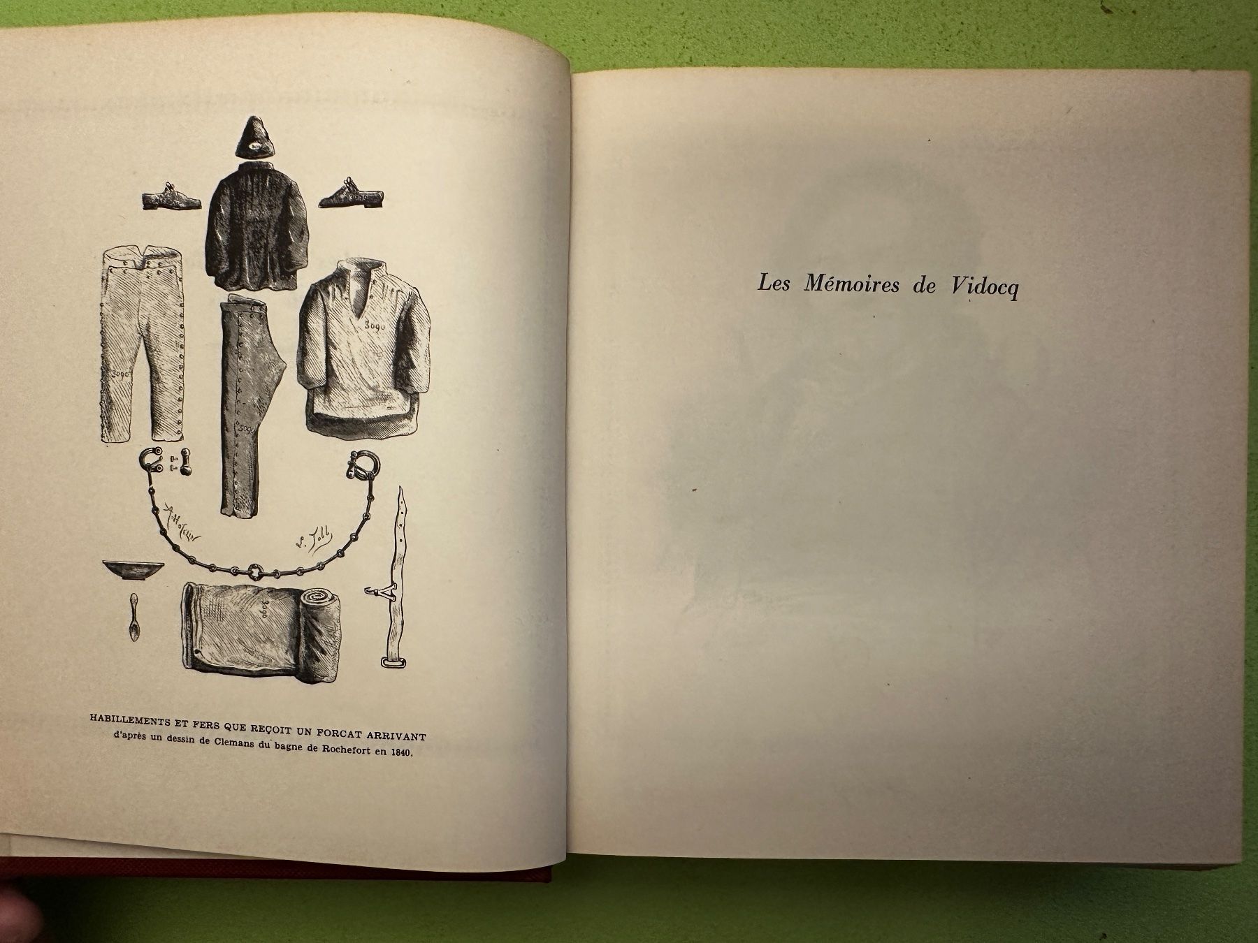 Bücher: Jean Burnat: Les mémoires de Vidocq. – Gebraucht aus Zürich von allp 1