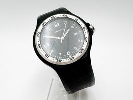 Uhr M+Watch Armbanduhr schwarz Mondaine gebraucht