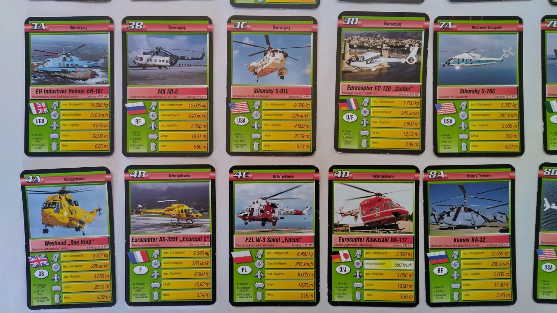 Ravensburger Spiele: Helikopter Quartett - Action Helicopter / Ravensburger ©2000 – Gebraucht aus Bellach von JingleJerry 6