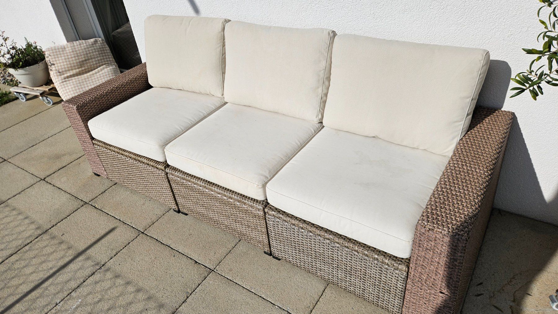 Ikea Sofas: IKEA Outdoor Lounge - 3 Plätze – D'occasion à Bassersdorf par Sunseekker1