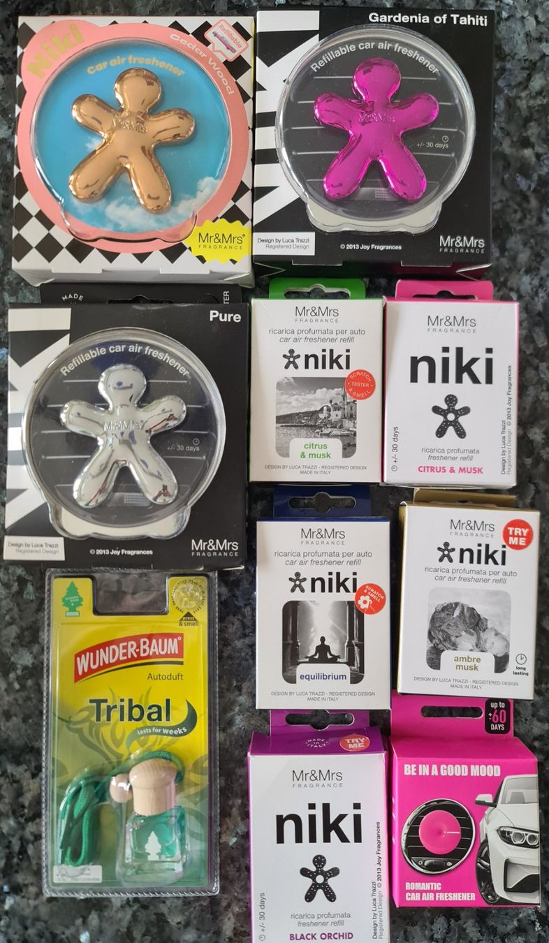 Deodoranti per ambiente: 10 stück Neu Auto Duft Lufterfrischer Mr&Mrs Wunderbaum – Nuovo e nell'imballaggio originale da Uerkheim venduto da Kaufoption