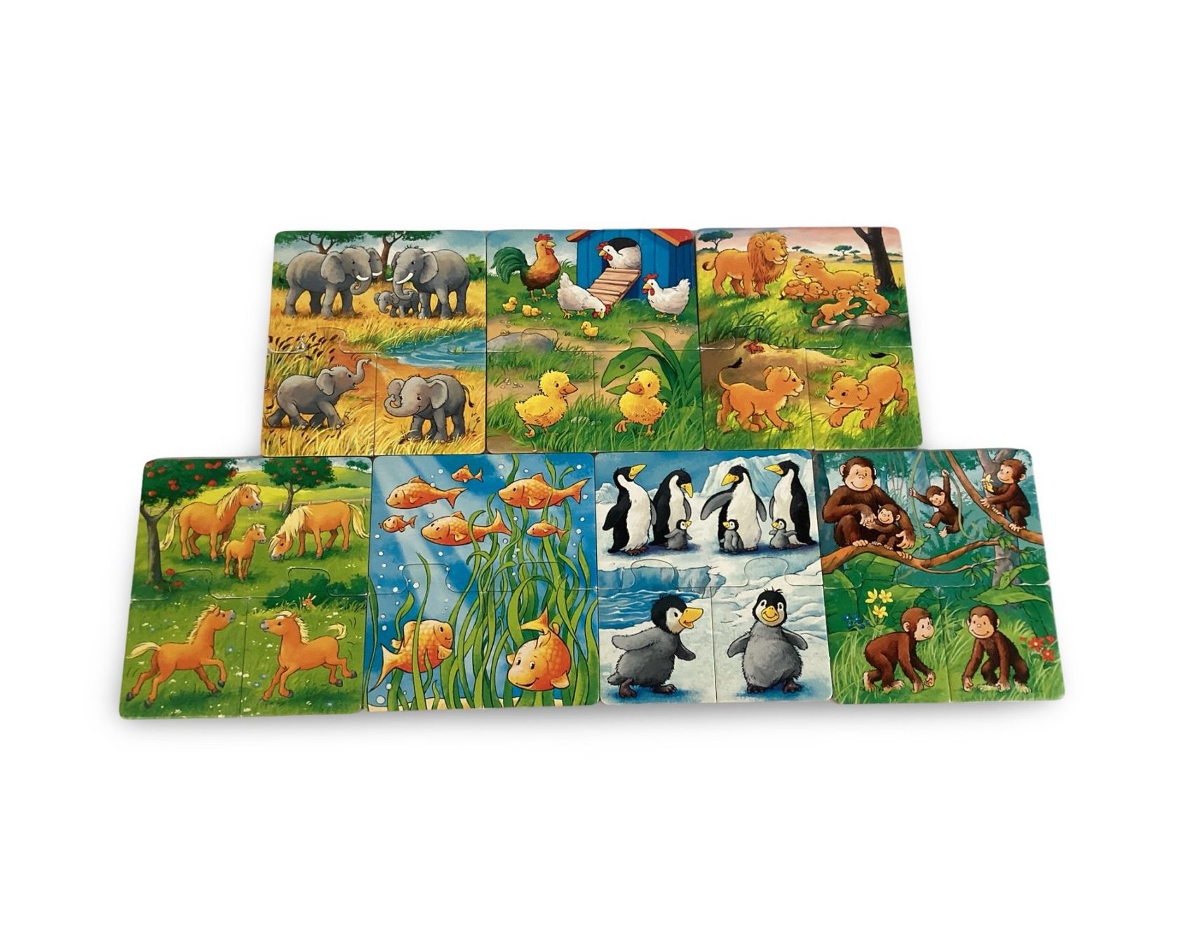 Puzzles: 7 Quadratische Kinder Puzzle – D'occasion à Zürich par Restwert_Zuerich