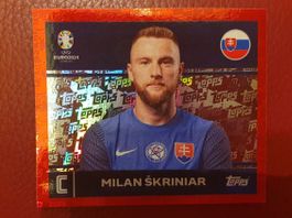 Topps Euro 2024 Sticker  SVK 2 MILAN ŚKRINIAR  FOIL RAR