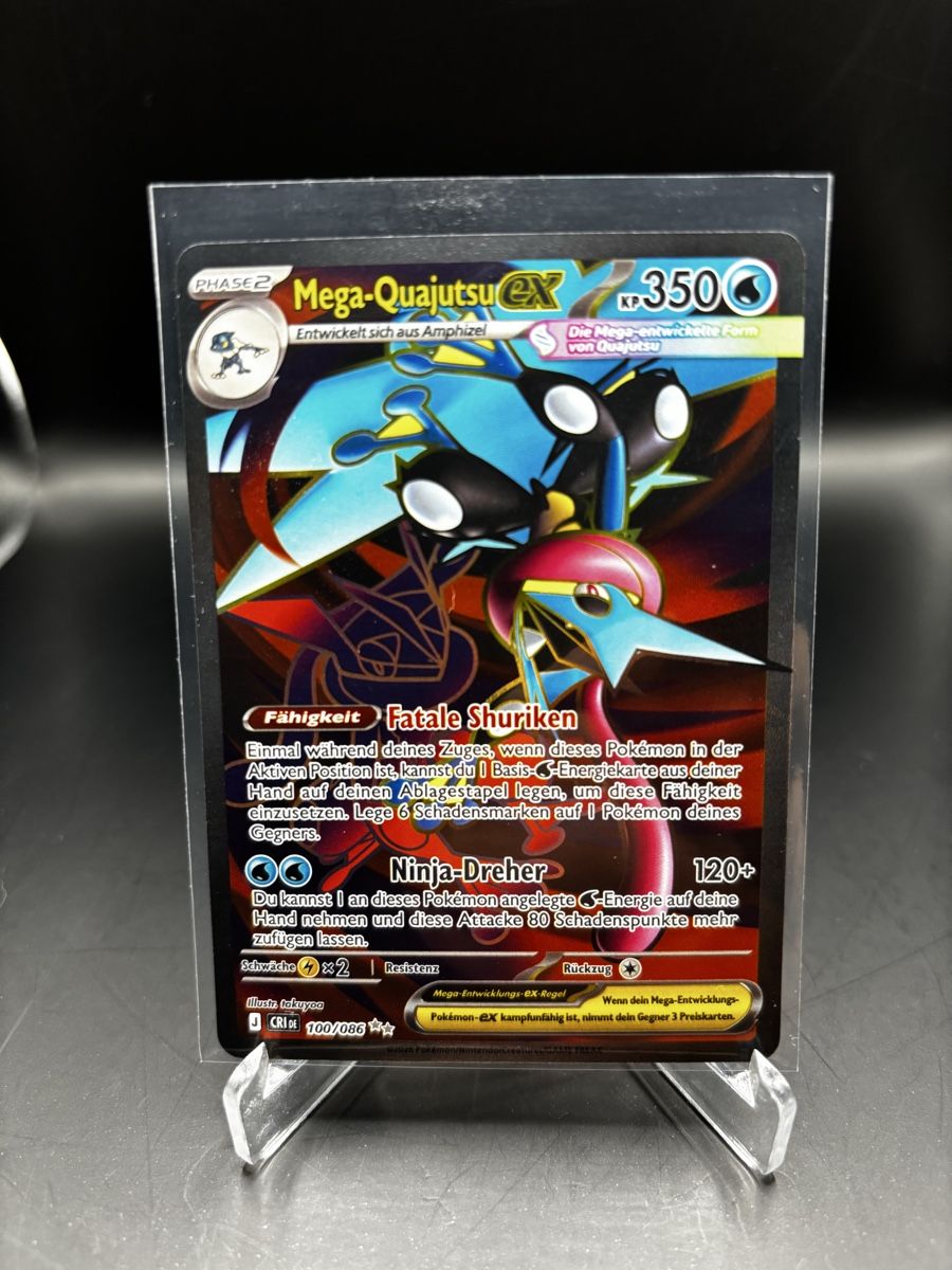 Pokémon Carte collezionabili: Mega-Quajutsu EX DE Pokémon Karte – Nuovo (secondo la descrizione) da Magden venduto da LegacyCards