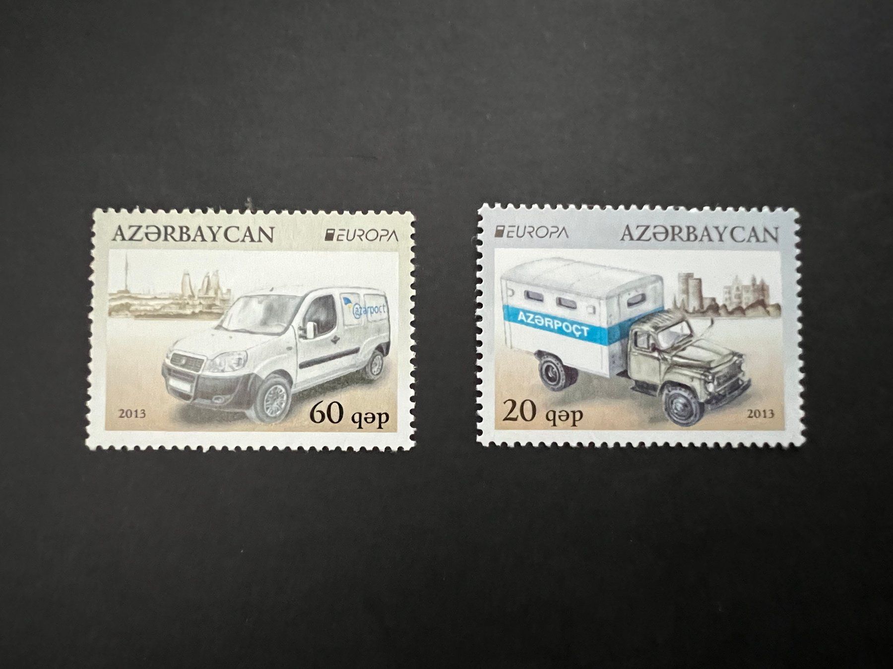 Alle Briefmarken: Auto  Serie Aserbaidschan  ** Luxus (B233) – Gebraucht aus Hinwil von Sidi4
