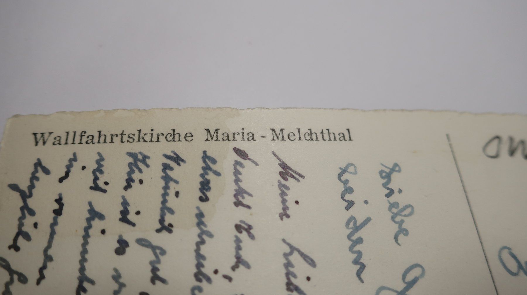 Cartes postales: Wallfahrtskirche Maria - Melchtal  1950 – D'occasion à Cormoret par Pascalll2001 6