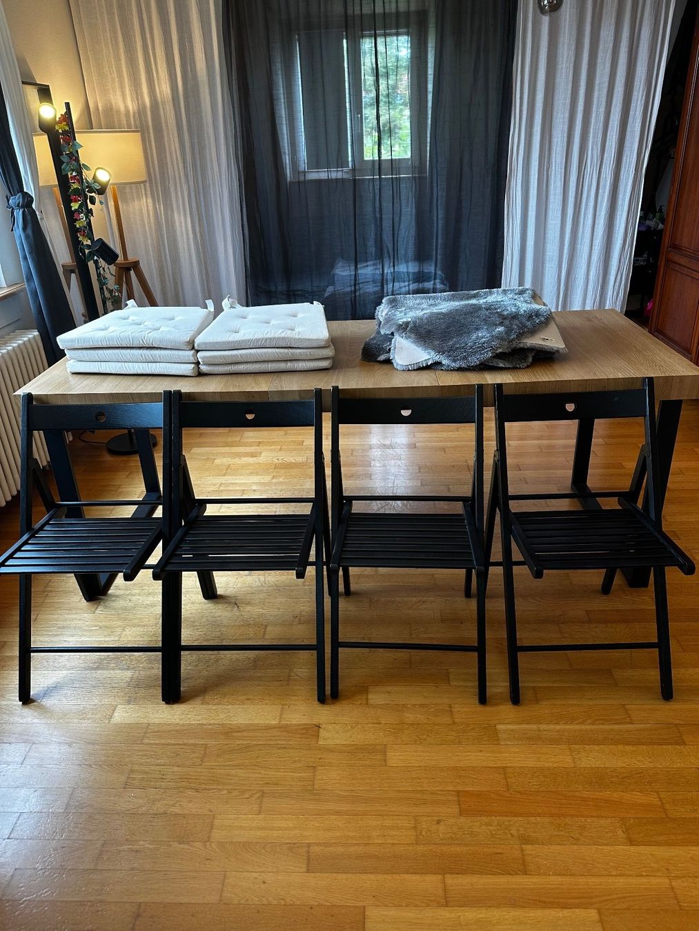 Ikea Stühle: Ikea TERJE Folding chair. Black – Gebraucht aus Zürich von shobuxtreme 4