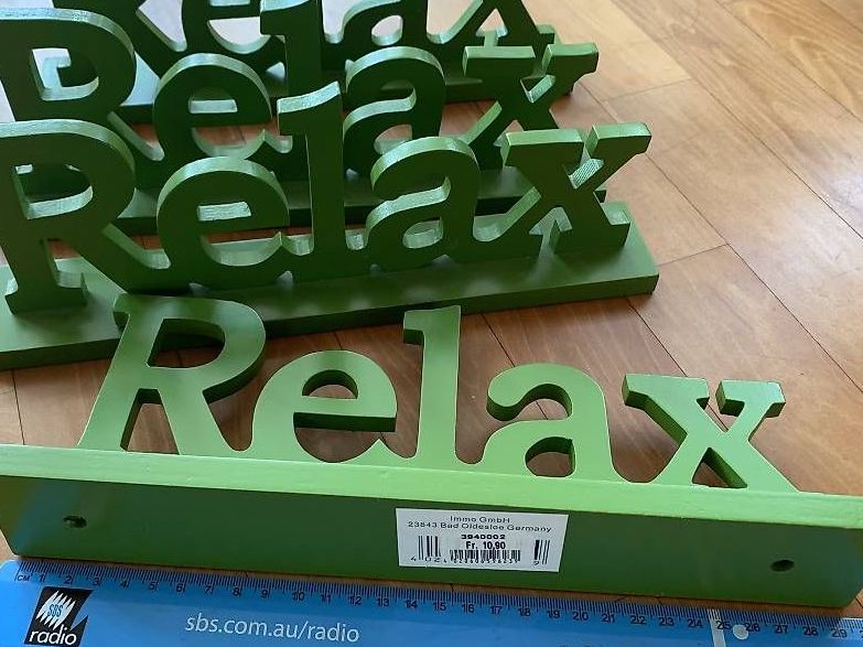 Tutte le decorazioni: 3 neue Deko Relax Holz – Nuovo (secondo la descrizione) da Laupen ZH venduto da ale_6ryl