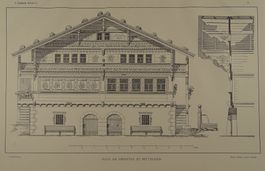 BETTELRIED, HAUS AM OBERSTEG, ZWEISIMMEN, LICHTDRUCK 1897