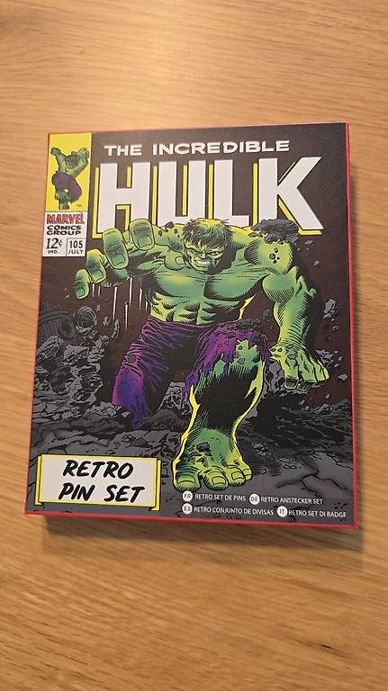 Plaquettes & Badges: Hulk Marvel Pin-Set – Neuf avec emballage d'origine à Bazenheid par Exo_Tic