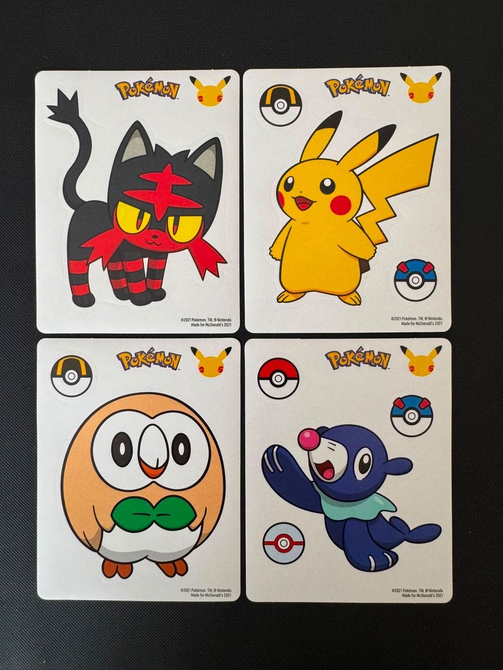 Pokémon Carte collezionabili: Pokémon 25th Celebrations Stickers – Usato da Seuzach venduto da provenzano18 3