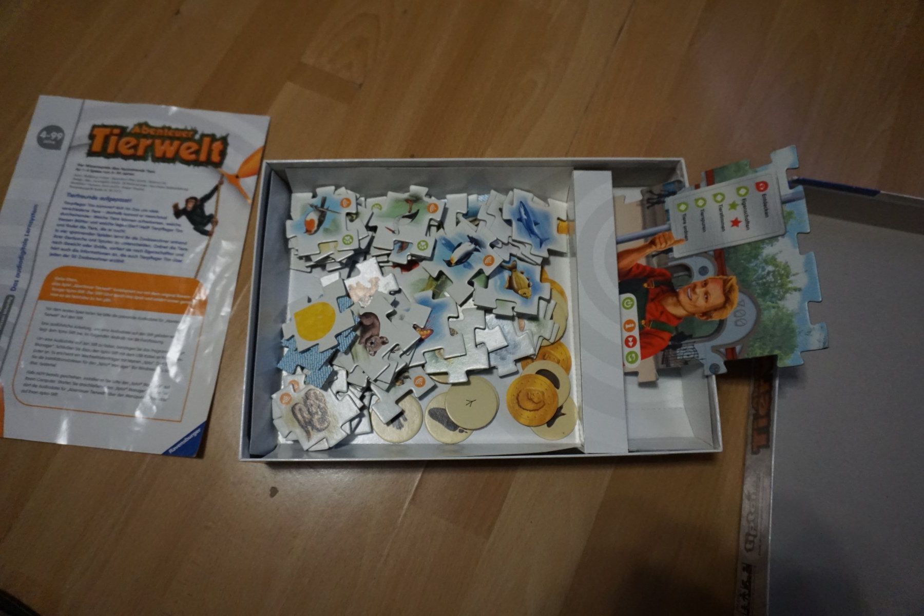 Ravensburger Giochi: Abenteuer Tierwelt - TipToi Spiel – Usato da Zürich venduto da einalemjena 2