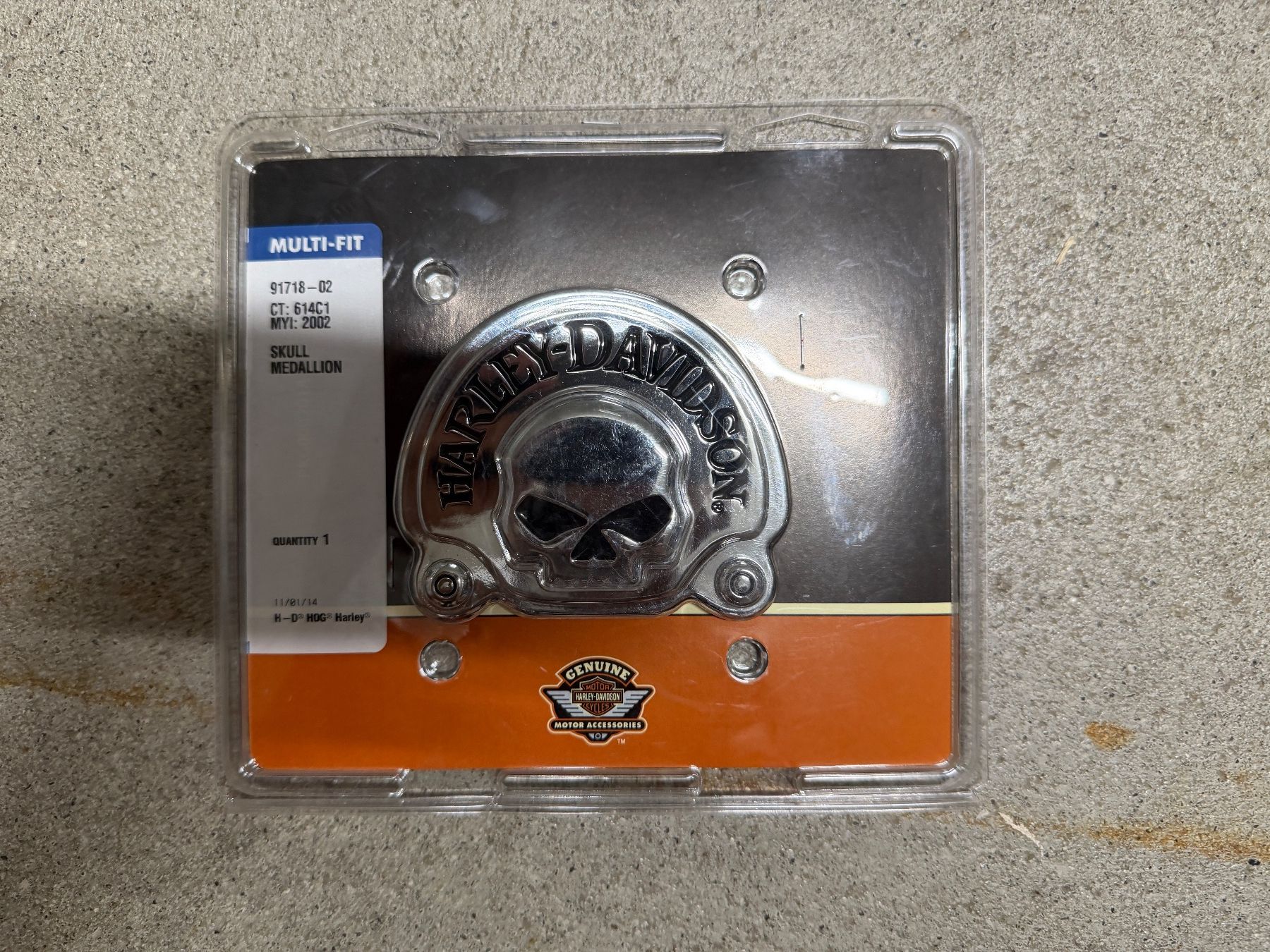 Harley-Davidson Alle Motorradersatzteile: 91718-02 Harley-Davidson Medaillon – Neu und originalverpackt aus Ostermundigen von jas_9j7d 1