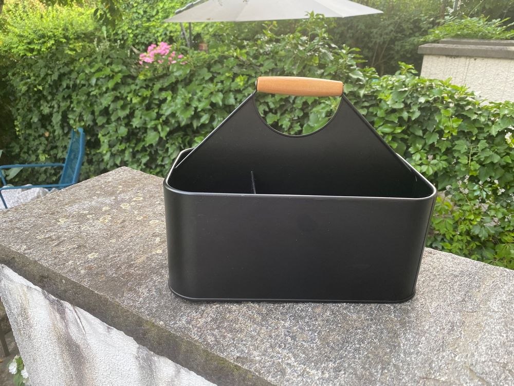 Edelstahl-Schweißstab-Eimer Mit Griff – 30 Cm Durchmesser, 1,2 L Fassungsvermögen Für Elektroden & Werkzeug