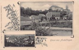 Gruss aus Andelfingen, um 1900, ungelaufen