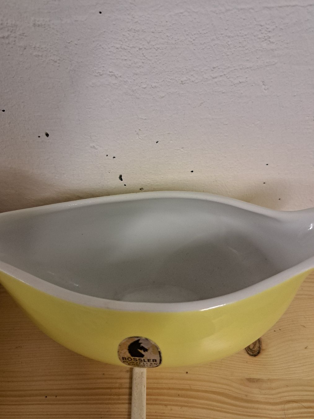 Rössler Schalen: Sauciere Rössler  gelb – Neu (gemäss Beschreibung) aus Zufikon von Dysundas 2