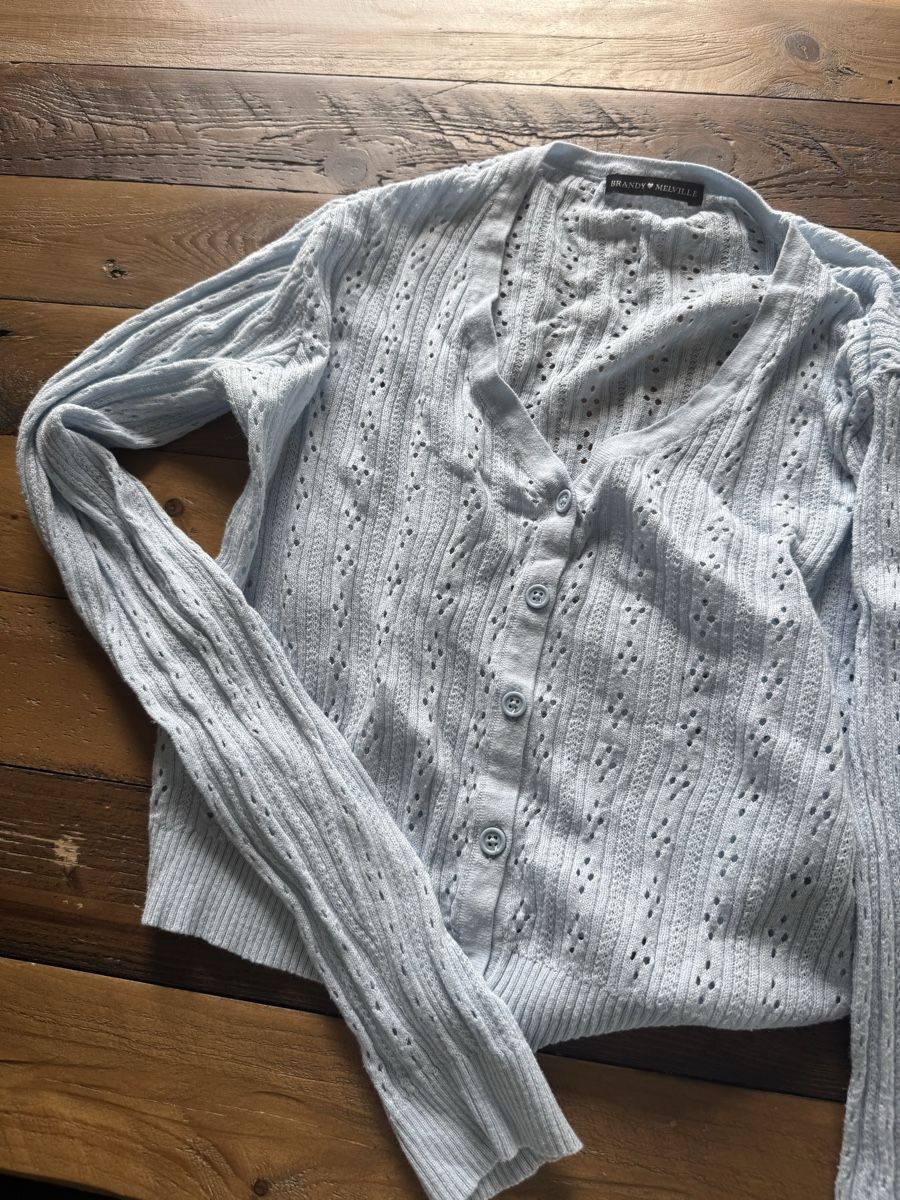 Brandy Melville Maglioni & Felpe: Strickjacke Blau – Usato da Männedorf venduto da mariadelrocioeberle 1