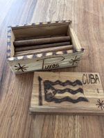 16 Zigarren Puros CUBA in Holz-Schachtel, in Kuba gekauft