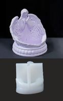 Giessform Silikonform Betonform Engelsflügel Teelicht