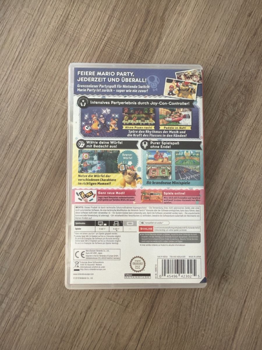 Nintendo Giochi: Super Mario Party Nintendo Switch – Usato da Hagendorn venduto da masterchieff 1