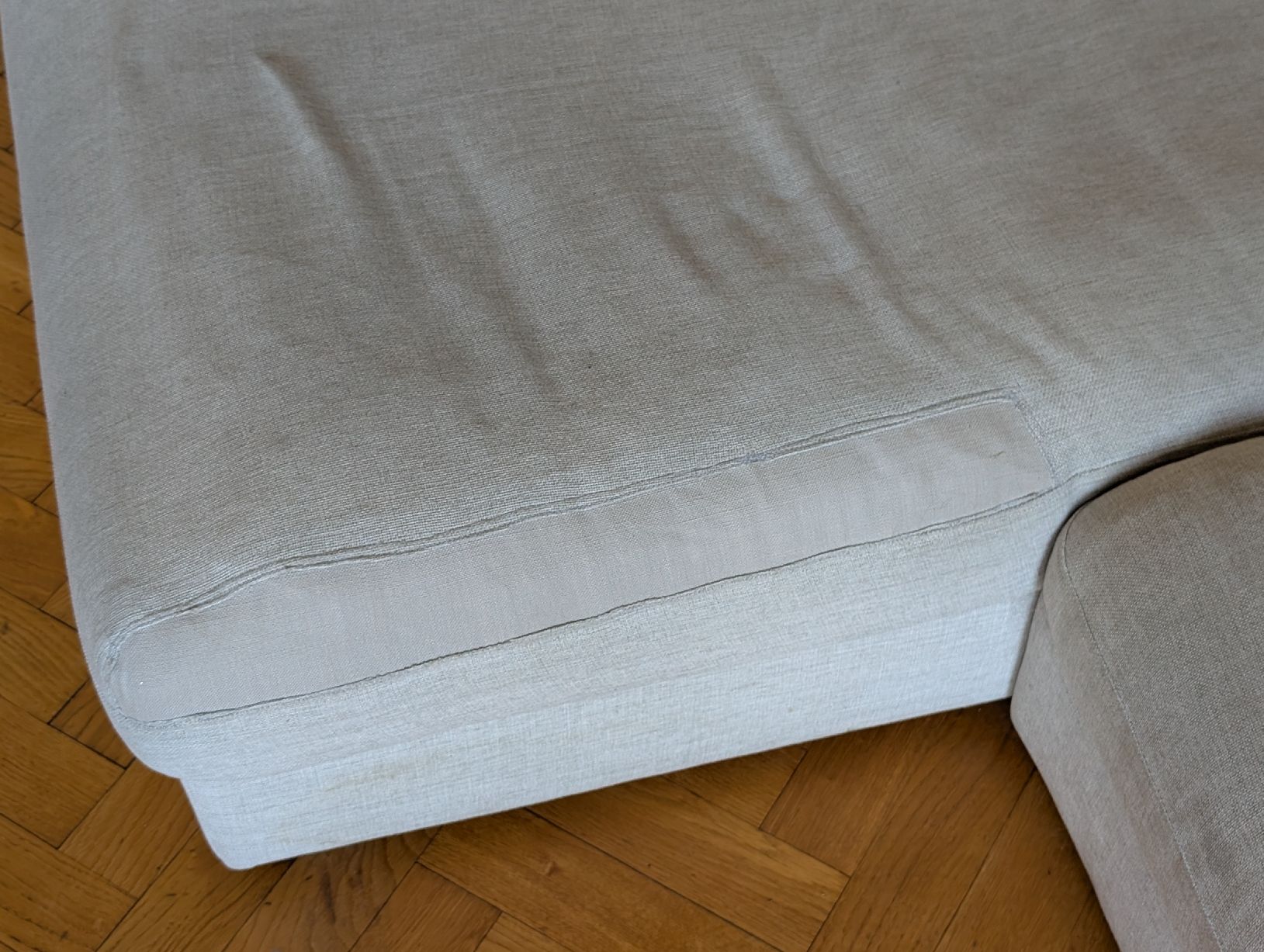 Pfister Sofas: Gemütliches Pfister Ecksofa in Beige / Hellgrau  – D'occasion à Zürich par lukas.amstutz 2