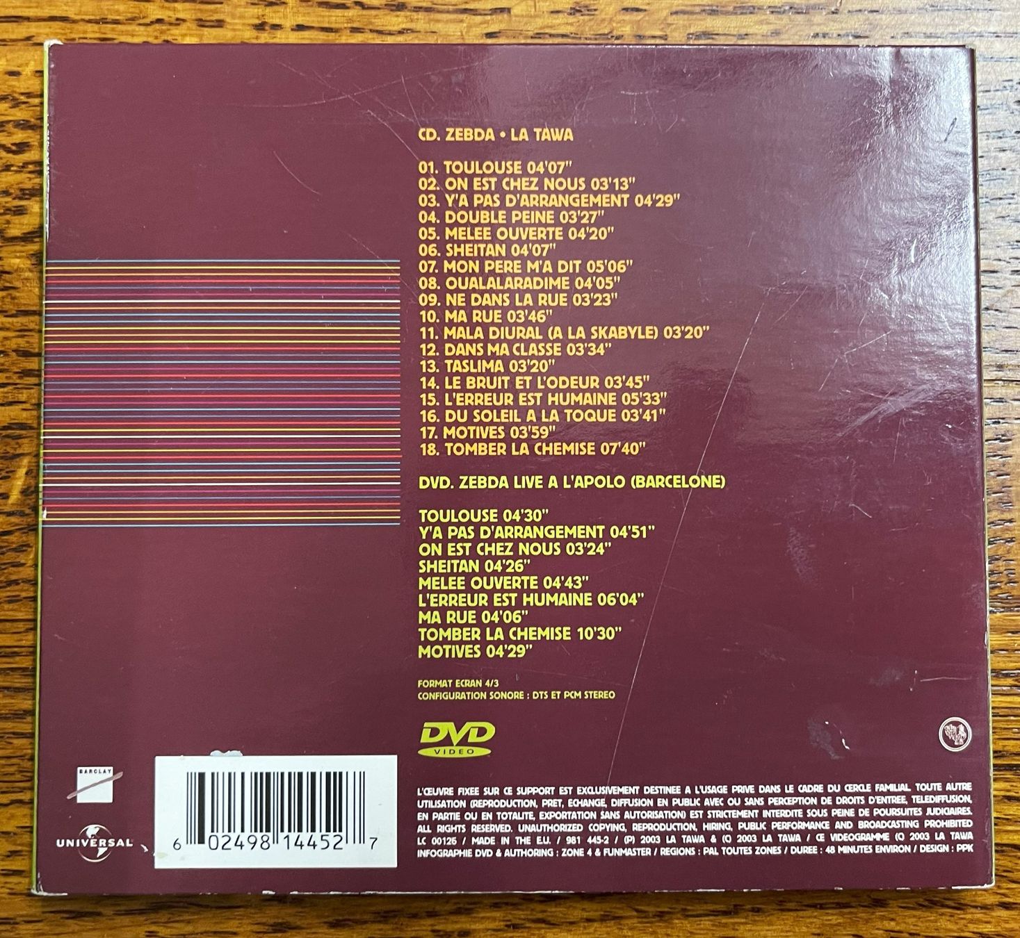 CDs: Zebda - La Tawa CD – Gebraucht aus Oftringen von  1