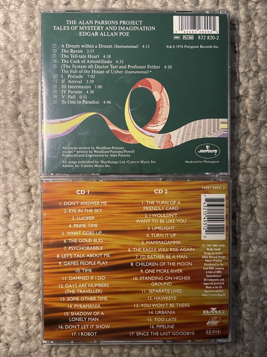 CDs: 2x The Alan Parsons Project – Neu (gemäss Beschreibung) aus Reinach AG von trigger7811 2