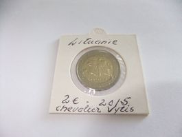Lituanie 2 Euros 2015 Chevalier Vytis