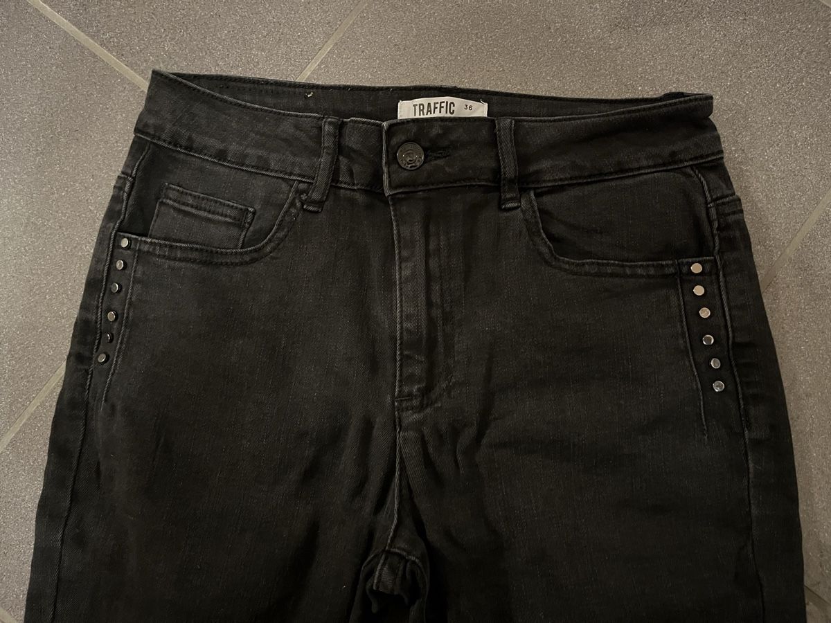 Jeans: Jeans straight mit Schlitzen Chicoree 36 neu – Neu (gemäss Beschreibung) aus Birrwil von vanyboo 2