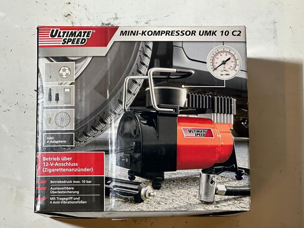 ULTIMATE SPEED® Mini-compresseur UMK 10 C2
