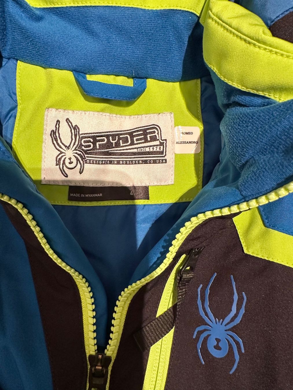 Skis: SPYDER SKI Jacket Size 4 Black,asNew – Neu (gemäss Beschreibung) aus Montagnola von eva_gm6j 3