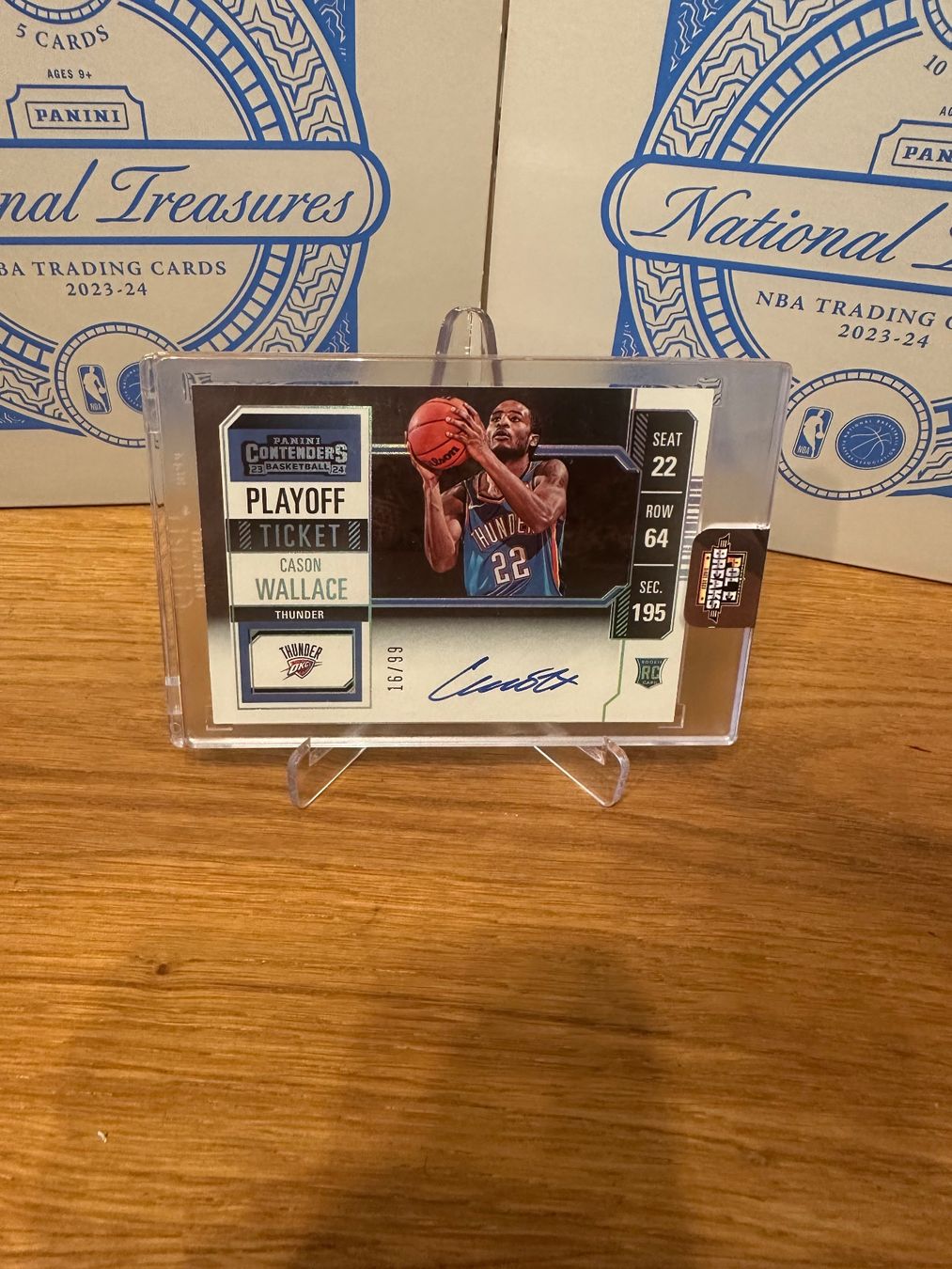 Nba Carte collezionabili: Panini Cason Wallace Playoff Ticket auto /99 – Usato da Vullierens venduto da Gaara04