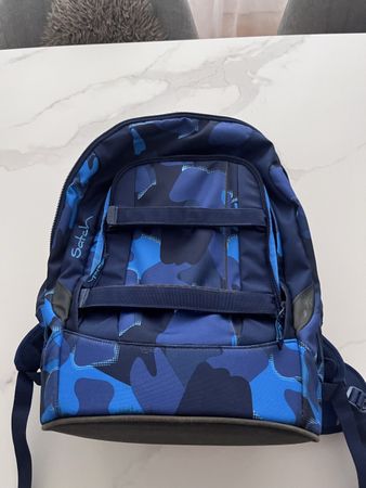 Rucksack Satch dunkelblau camouflage