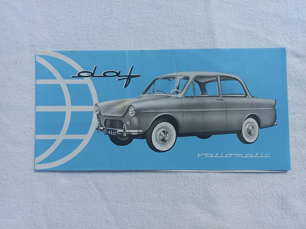 Documenti: DAF 600 Variomatic / Oldtimer Prospekt – Usato da Frauenkappelen venduto da Chruetzhubel