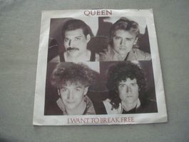 QUEEN - I want to break free - Machines - 1984 - 7" Vinyl