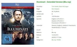 Illuminati - Extended Version (Bluray)