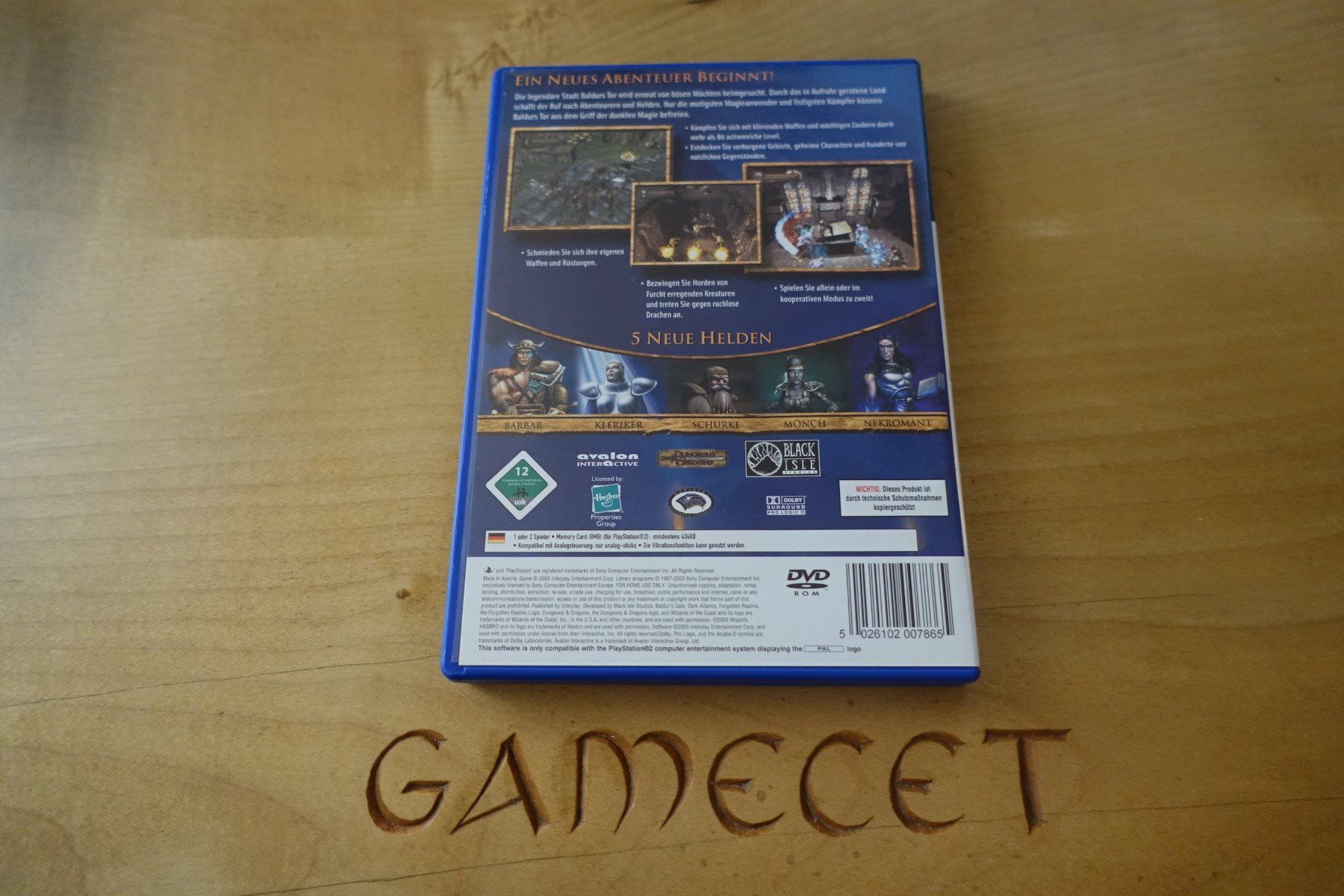 Sony Giochi: Baldur's Gate: Dark Alliance II – Usato da Steinach venduto da Gamecet 2