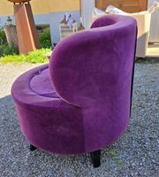 Sessel in lila