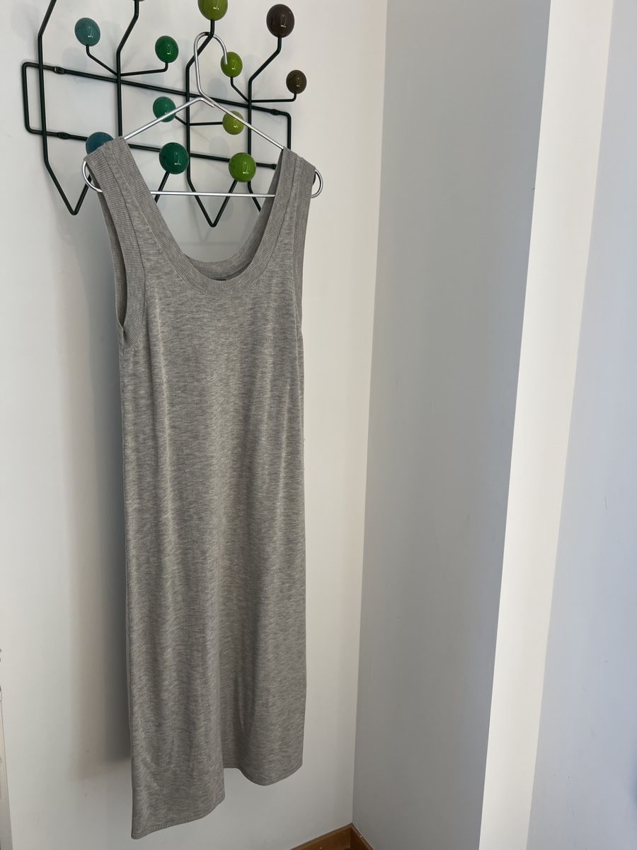 Massimo Dutti Vestiti: Robe en maille grise Massimo Dutti taille M – Usato da Montreux venduto da ZeAe