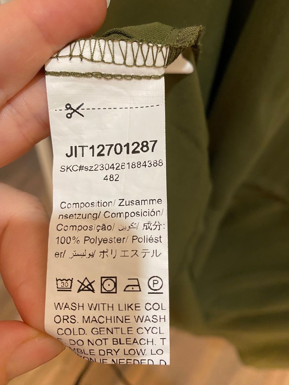 Shein Kleider: Kleid / lange Bluse oliv Gr. 56 / 58 / 60 – Gebraucht aus Pratteln von a23_j2gs 6
