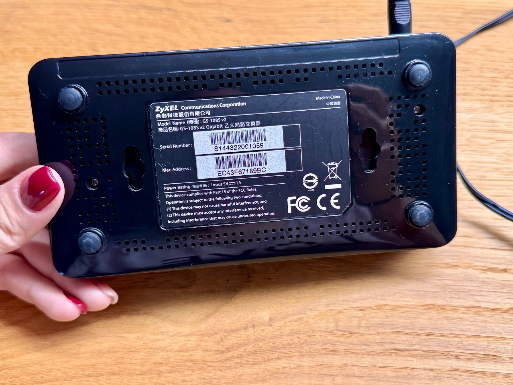 Zyxel Modem & Router: Zyxel GS-108SV2 8-Port Switch – Usato da Rothrist venduto da Fondgruebe 4