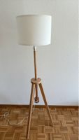 IKEA Stehlampe Stativ Holz weiss neuwertiger Zustand