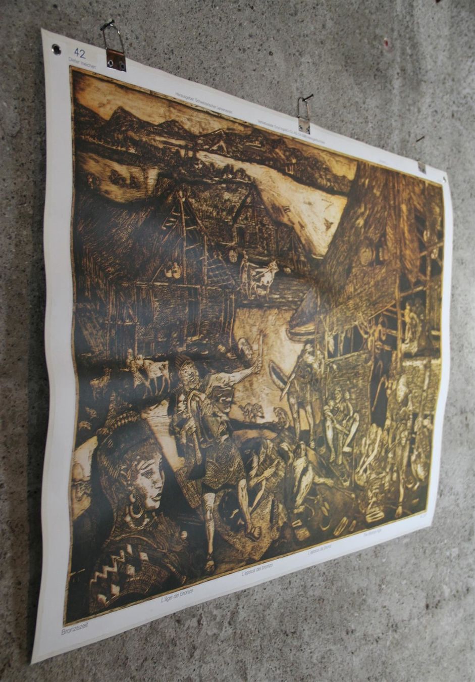 Foto & Immagini: Schulwandbild "Bronzezeit" D. Ineichen – Usato da Birrwil venduto da brandschatz_birrwil 6